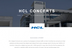 HCL CONCERTS The Online Blockbuster Showcase